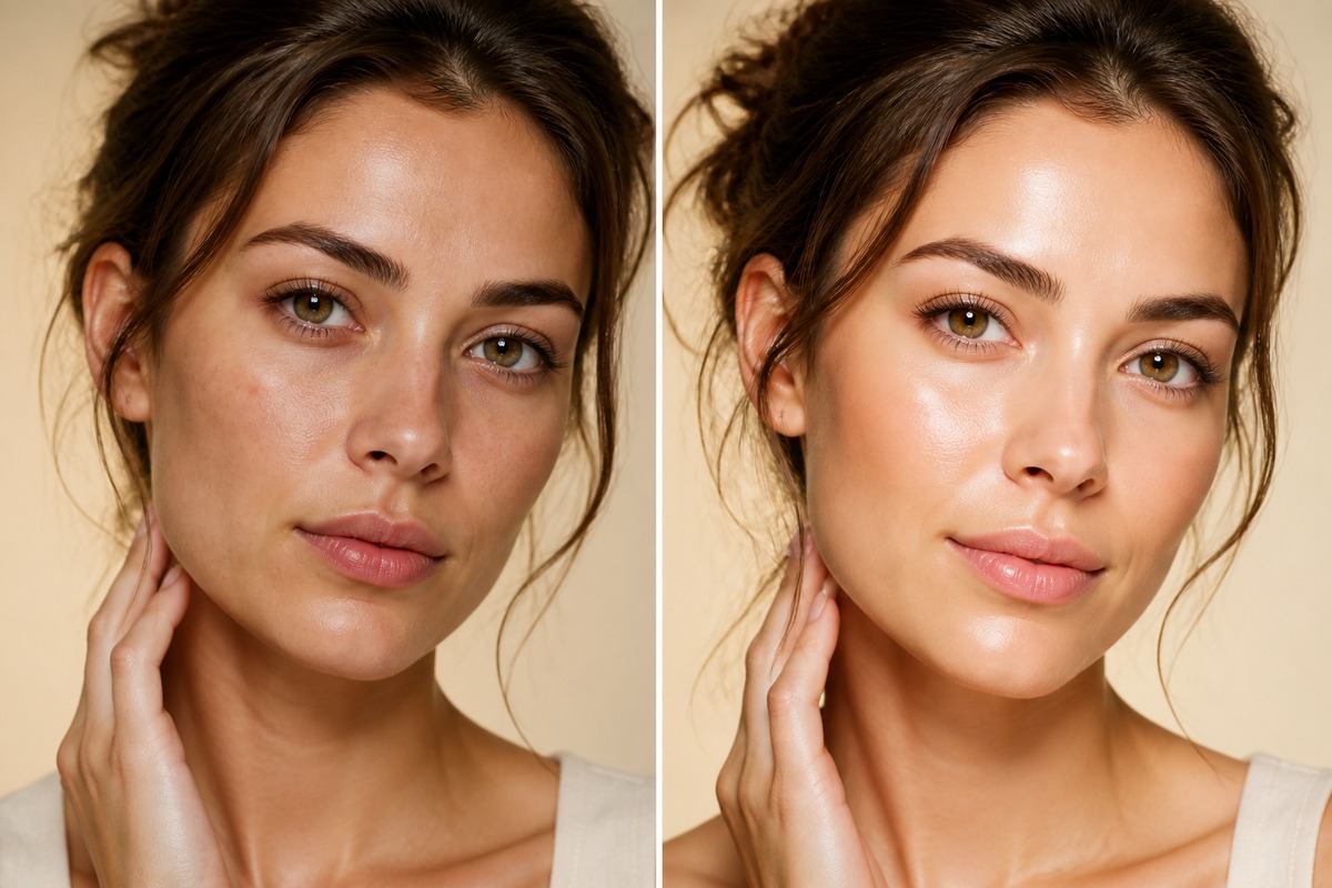 Visible glow results